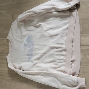 Wave peach sweater